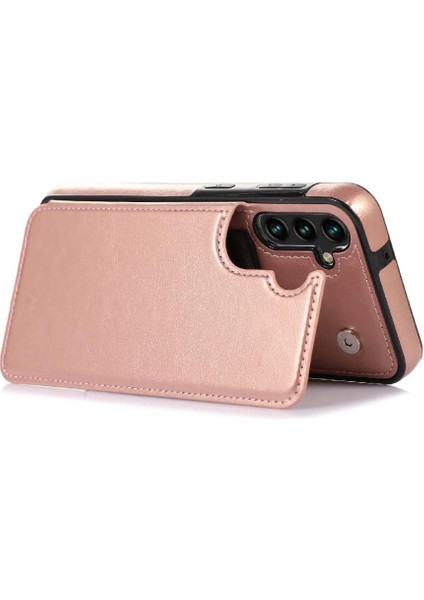 Samsung Galaxy A35 5g Kart Yuvaları Için Cüzdan Kılıf Pu Deri Kickstand (Yurt Dışından) indirimleri