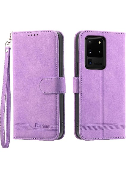 Samsung Galaxy S20 Ultra Nakit Cep Bileklik Premium Kart Için Flip Case (Yurt Dışından)