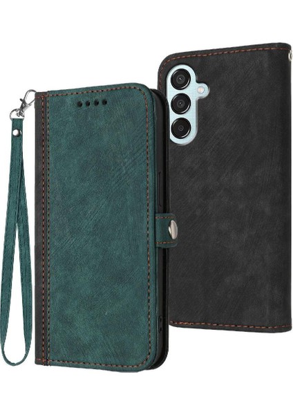Samsung Galaxy Flip Flip Folio Kitap Için Kılıf Kickstand Koruyucu Cüzdan Pu (Yurt Dışından)