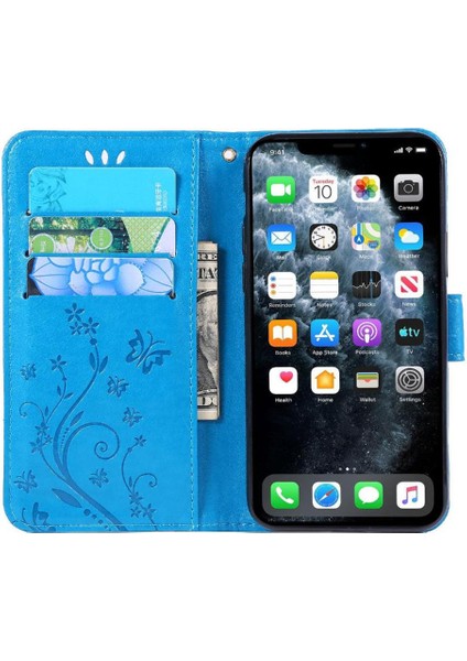 IPhone 12 Için Filp Durumda Pro Max Kart Tutucu Bilek Kayışı Pu Deri Kapatma (Yurt Dışından) fiyatları
