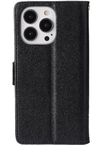 IPhone 15 Için Filp Durumda Pro Manyetik Kapatma Kart Tutucu Pu Deri Bilek (Yurt Dışından) fiyatları