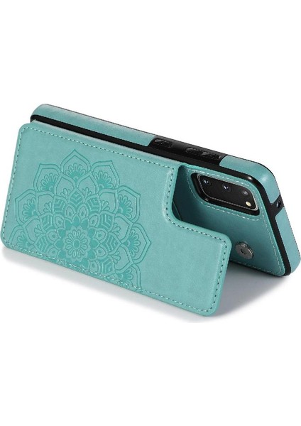 Samsung Galaxy S20 Flip Darbeye Çiçek Için Kart Tutucu Kılıf ile Cüzdan (Yurt Dışından) modelleri