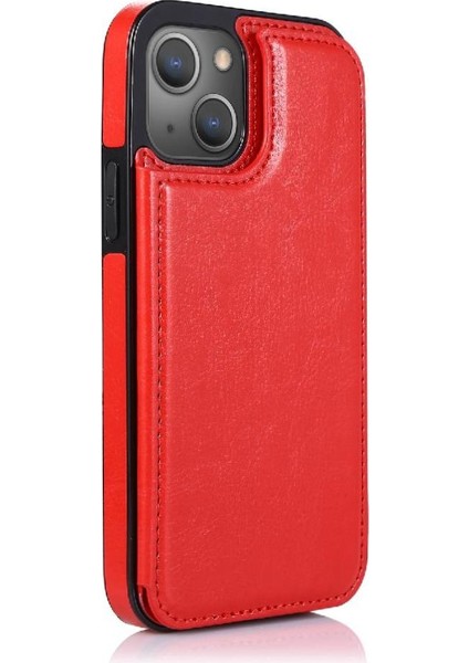 Kart Tutucu ile IPhone 14 Için Cüzdan Durumda Pu Deri Kart Yuvaları Kickstand (Yurt Dışından) fiyatları
