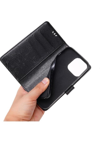 IPhone 13 Için Filp Durumda Pro Manyetik Kapatma Kart Tutucu Bilek Kayışı Pu (Yurt Dışından) fiyatları