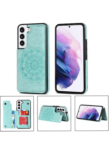 Samsung Galaxy S24 Artı Desen Çiçek Pu Için Kart Tutucu Kılıf ile Cüzdan (Yurt Dışından) fiyatları