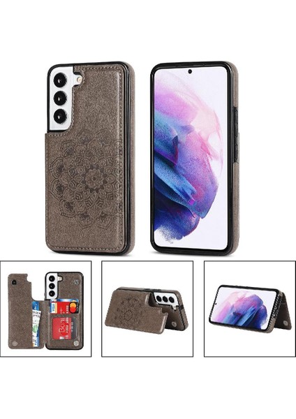 Samsung Galaxy S24 Artı Desen Çiçek Pu Için Kart Tutucu Kılıf ile Cüzdan (Yurt Dışından) fiyatları