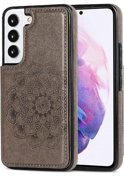 Samsung Galaxy S24 Artı Desen Çiçek Pu Için Kart Tutucu Kılıf ile Cüzdan (Yurt Dışından) modelleri