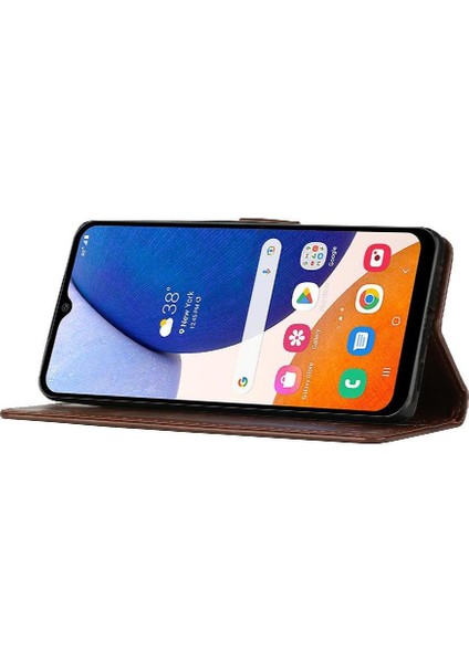 Samsung Galaxy S24 Fe Kart Tutucu Için Flip Case Pu Deri Kickstand Bilek (Yurt Dışından)