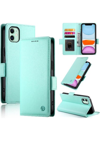 IPhone 11 Iş Cüzdan Günlük Kullanım Için Flip Case Kart Yuvaları Flip (Yurt Dışından) modelleri