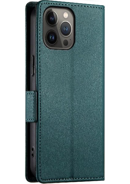 IPhone 13 Için Flip Case Pro Max Kartvizit Yuvaları Cüzdan Günlük Kullanım Flip (Yurt Dışından)