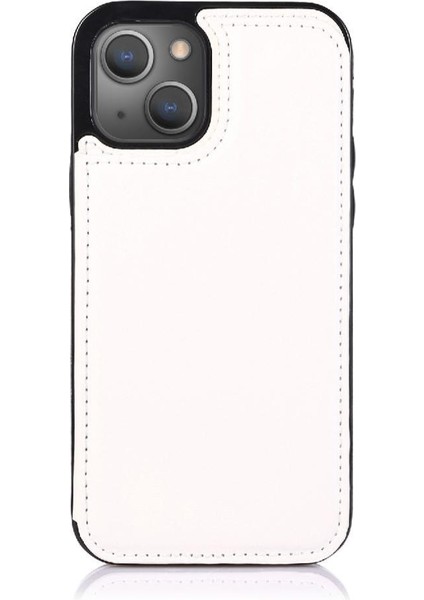 Kart Tutucu Kickstand Kart Yuvaları ile IPhone 14 Artı Cüzdan Durumda Pu (Yurt Dışından) modelleri