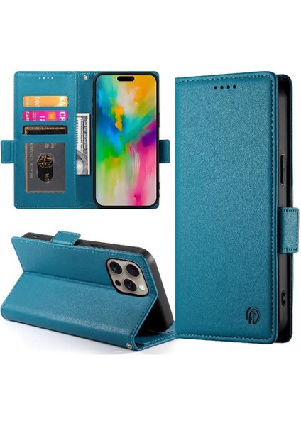 IPhone 16 Pro Max Cüzdan Günlük Kullanım Için Flip Case Kart Yuvaları Flip Iş (Yurt Dışından)