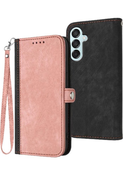 Samsung Galaxy Flip Flip Folio Kitap Için Kılıf Kickstand Koruyucu Cüzdan Pu (Yurt Dışından)