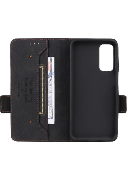 Toka Manyetik Cüzdan ile Samsung Galaxy Galaxy Kickstand Için Flip Case (Yurt Dışından)