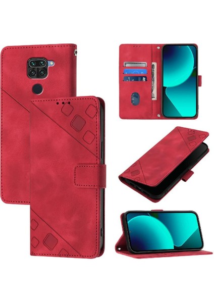 Xiaomi Redmi 10X 4g Kart Tutucu Cüzdan Kapak Çevirin Manyetik Deri (Yurt Dışından)