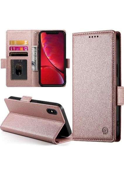 IPhone x Için Flip Case/xs Cüzdan Flip Kart Yuvaları Iş Günlük Kullanım (Yurt Dışından)