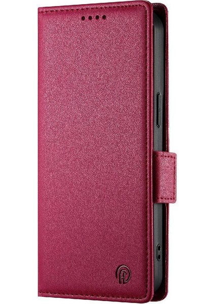 IPhone 14 Için Flip Case Pro Max Cüzdan Flip Kartvizit Yuvaları Günlük Kullanım (Yurt Dışından)
