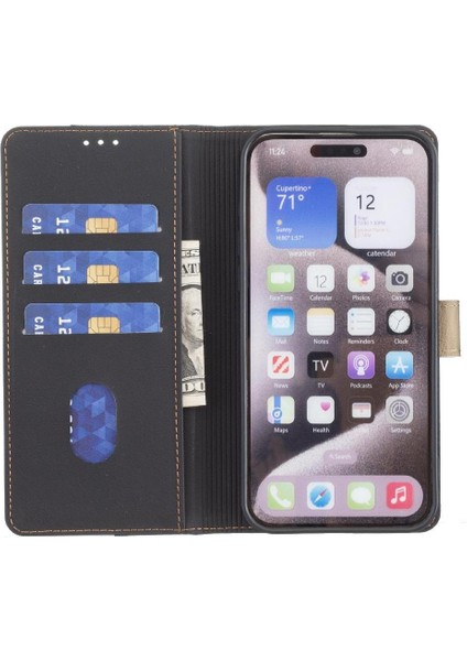 IPhone 12 Için Flip Case Pro Max Darbeye Tpu Iç Kabuk Rfıd Engelleme (Yurt Dışından)