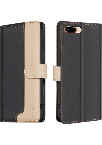 IPhone 6 Için Flip Case Artı/6s Artı Darbeye Dayanıklı Tpu Iç Kabuk Kickstand (Yurt Dışından)