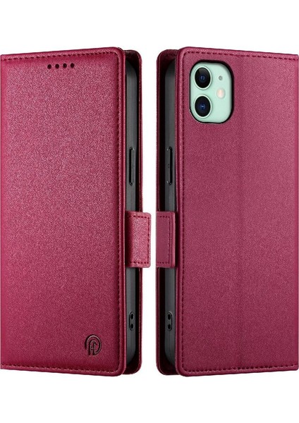 IPhone 11 Iş Cüzdan Günlük Kullanım Için Flip Case Kart Yuvaları Flip (Yurt Dışından)