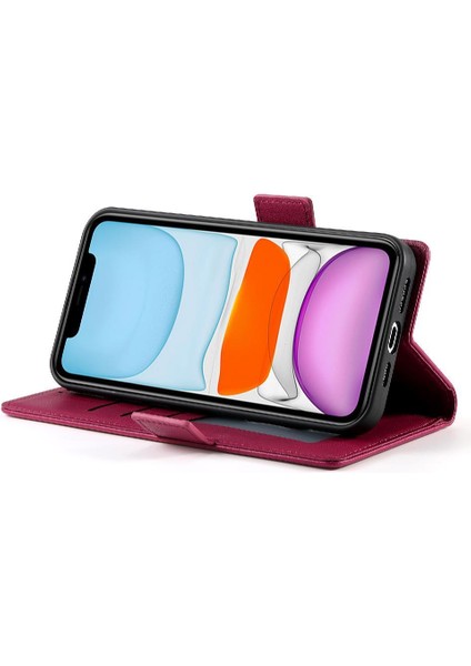 IPhone 11 Iş Cüzdan Günlük Kullanım Için Flip Case Kart Yuvaları Flip (Yurt Dışından) modelleri