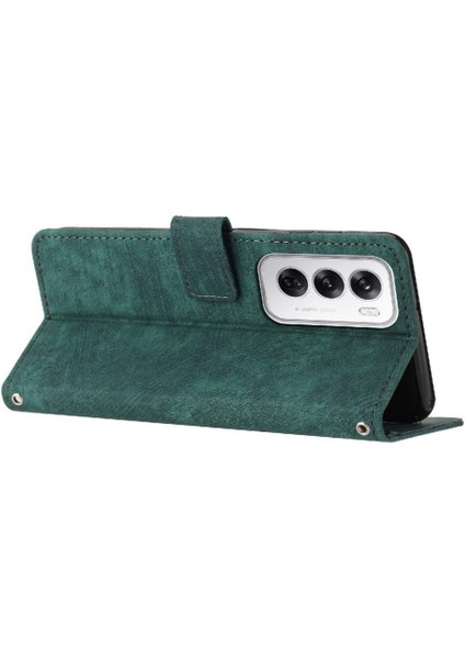 Oppo Oppo 12 5g Cüzdan Kickstand Kart Ekleme Pu Deri Için Flip Case (Yurt Dışından) fiyatları