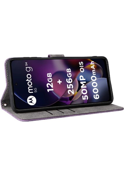 Motorola Moto G54 5g Rfıd Engelleme Flip Folio Cüzdan Manyetik Pu (Yurt Dışından) modelleri