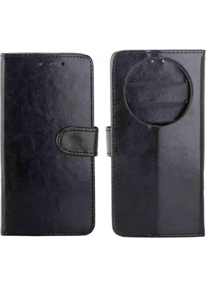 Huawei Mate 60 Pro Için Flip Case Manyetik Kapatma Darbeye Kart Tutucu (Yurt Dışından)