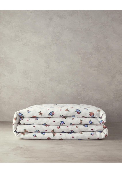 Blossom Breeze Çift Kişilik Pike Mavi-Turuncu modelleri