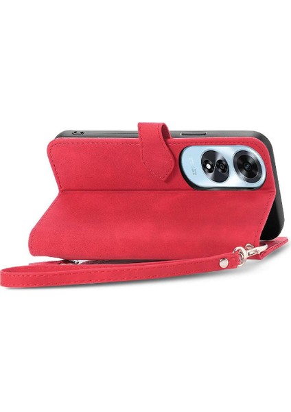 Oppo A60 4g Flip Fermuar Tarzı Iş Cüzdan Çoklu Kart Için Flip Case (Yurt Dışından)