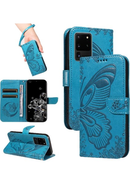 Samsung Galaxy S20 Ultra Yüksek Kaliteli Deri Ayrılabilir Için Flip Case (Yurt Dışından)