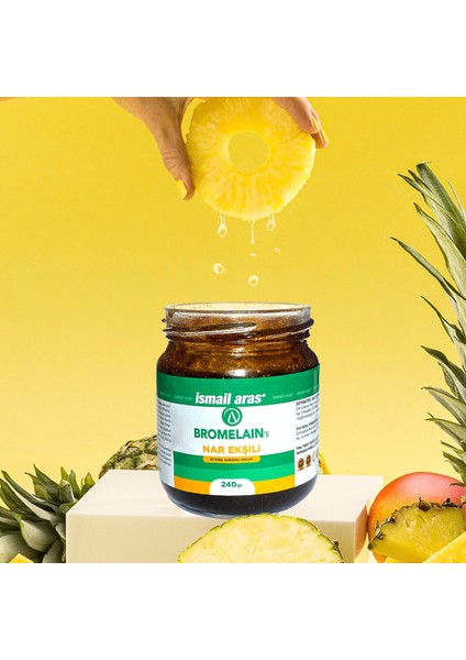 Bromelain'li Nar Ekşili Form Macunu 240 gr - 3 Kutu