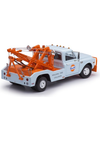 1:18 Greenlight 1969 Chevrolet C-30 Dually Wrecker - Gulf Oil fiyatları