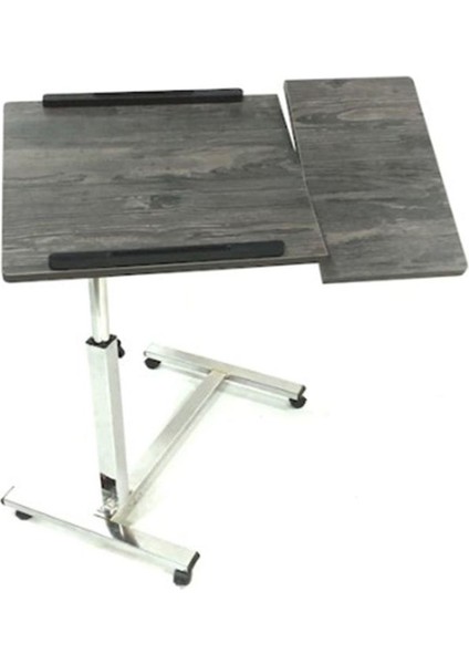 Tekno Trust 70 cm Mouse Bölmeli Paslanmaz Gövdeli Portatif Katlanabilir Laptop Sehpası Eğim Ayarlı Bilgisayar M modelleri