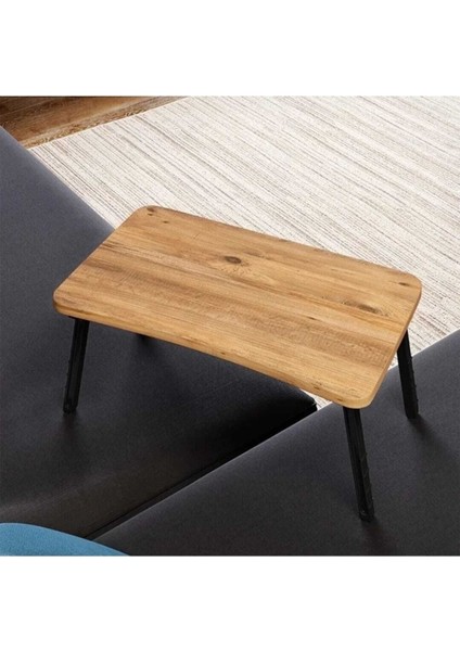 Tekno Trust 60 cm Dellaks Laptop Sehpası Seyyar Kahvaltı Masası Katlanır Çalışma Sehpası Atlantik Çam Suntalam fiyatları