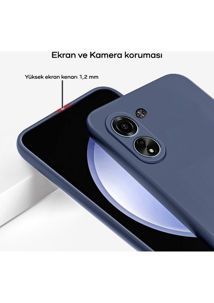 Xiaomi Redmi 13C Kılıf Kamera Korumalı Içi Kadife Lansman Silikon Kapak