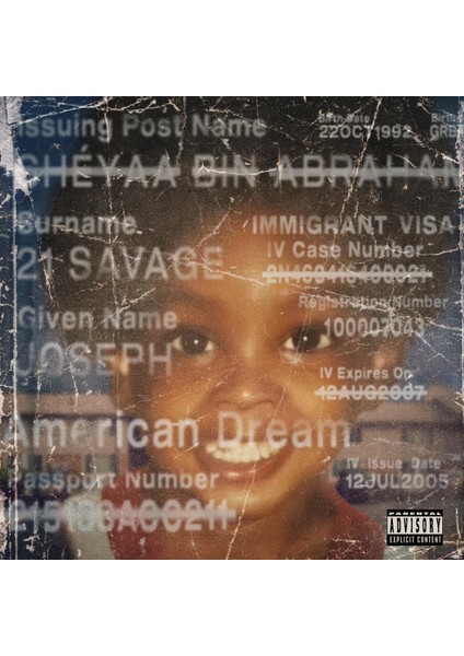 21 Savage - American Dream 2lp - Plak