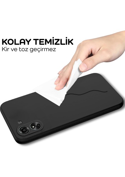 Xiaomi Redmi 13C Kılıf Kamera Korumalı Içi Kadife Lansman Silikon Kapak