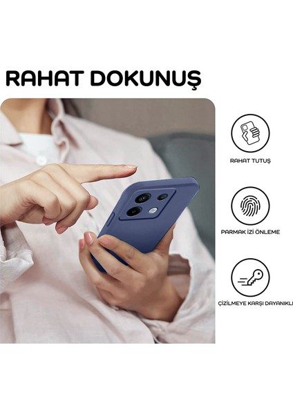 Xiaomi Redmi Note 13 Pro 4g Kılıf Kamera Korumalı Içi Kadife Lansman Silikon kapak fiyatları