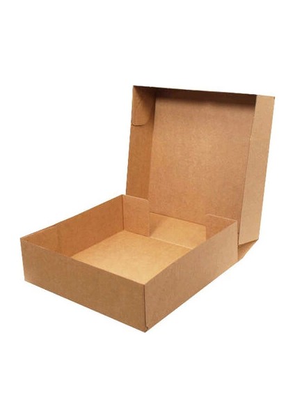 40X40X12CM E-Ticaret Kargo Kutusu - 4 Nokta - Kraft