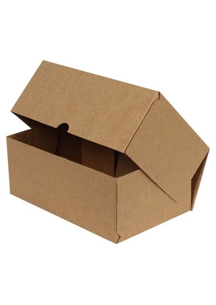 25X20X10CM E-Ticaret Kargo Kutusu - 4 Nokta -Kraft