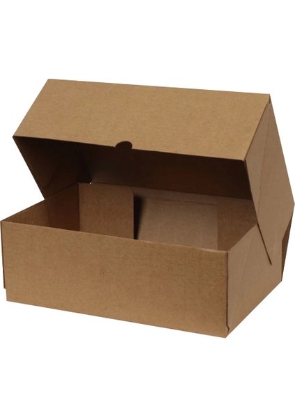 32,5X21,5X11,5CM E-Ticaret Kargo Kutusu - 4 Nokta - Kraft