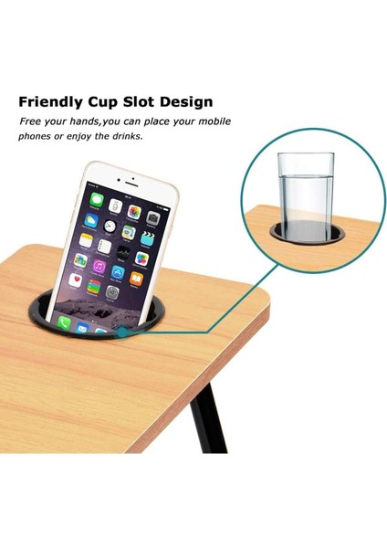 Tekno Trust Bej Laptop Standı Yükseltilebilir Çocuk Çalışma Sehpası Ders Çalışma Masasıyatak Sehpası Ders Masas indirimleri