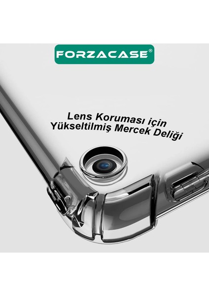 iPad Pro 2024 13 Inch Anti Shock Silikon Kılıf + Temperli Kırılmaz Cam - FC014