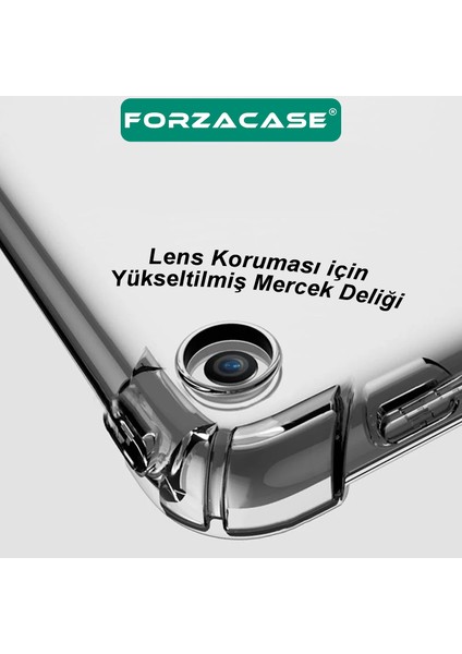 iPad Air 13 2024 13 Inch Anti Shock Silikon Kılıf + Temperli Kırılmaz Cam - FC014