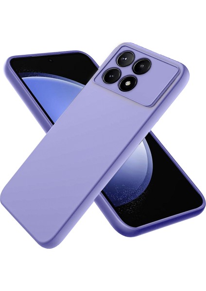Xiaomi Poco X6 Pro Kılıf Kamera Korumalı Içi Kadife Lansman Silikon Kapak