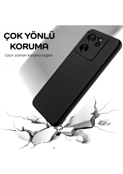Xiaomi 13T Kılıf Kamera Korumalı Içi Kadife Lansman Silikon Kapak indirimleri
