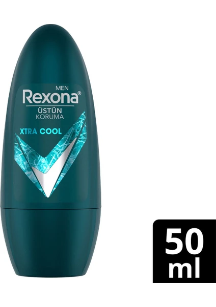 Üstün Koruma Erkek Roll On Deodorant Xtra Cool 72 Saat Kesintisiz Koruma 50 ml