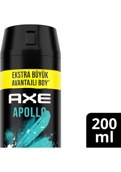 Erkek Sprey Deodorant Apollo 48 Saat Etkileyici Koku 200 ml