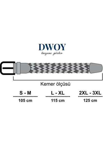 Tekstil Elastik Krem Örgü Kemer Bej